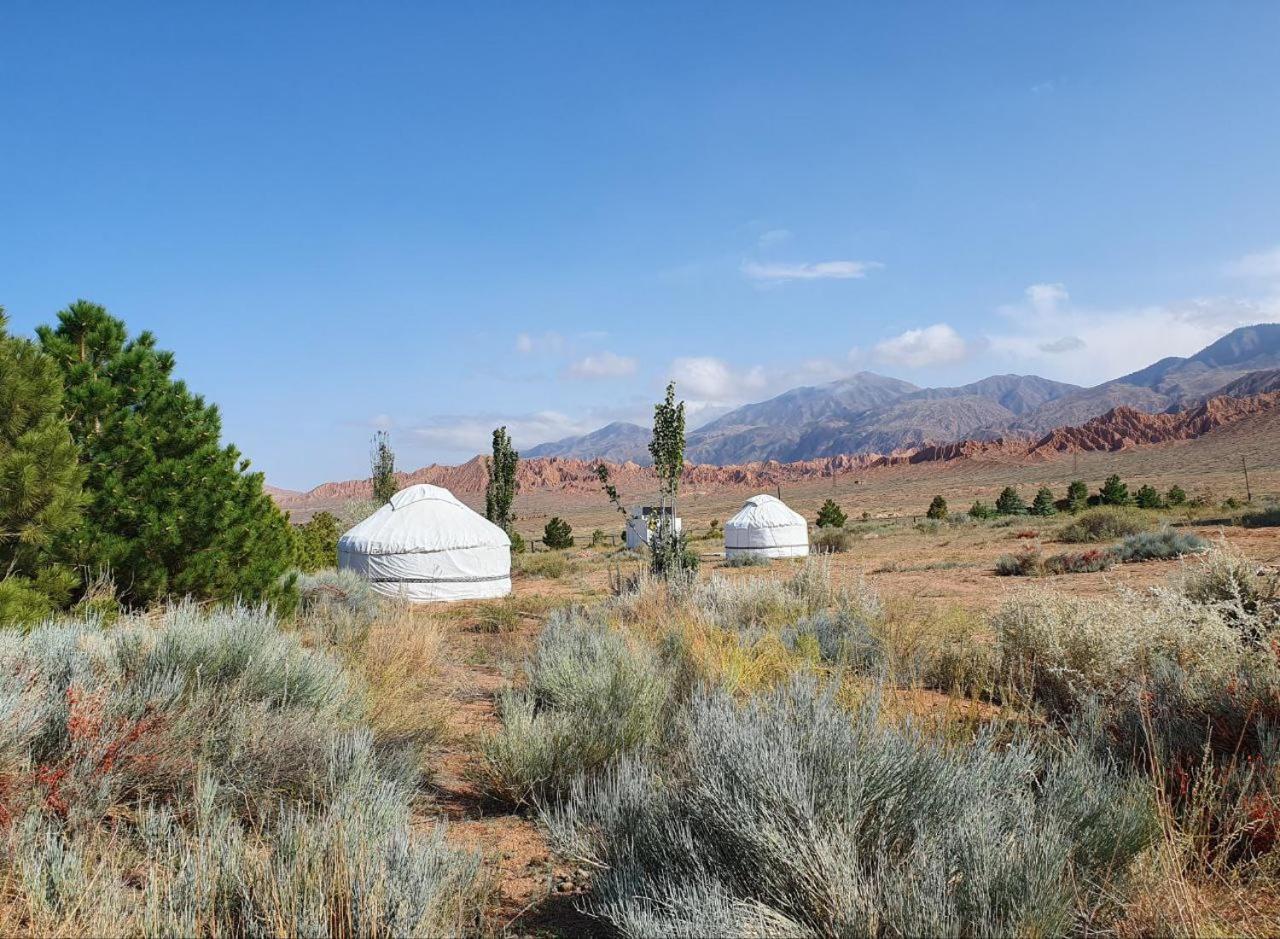 Agat Yurt Camp Bed and Breakfast Kaji-Say Buitenkant foto