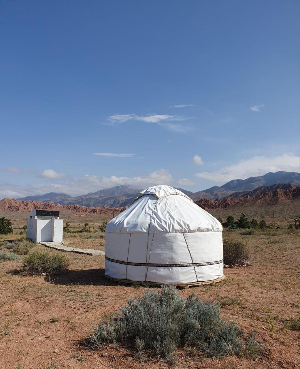 Agat Yurt Camp Bed and Breakfast Kaji-Say Buitenkant foto