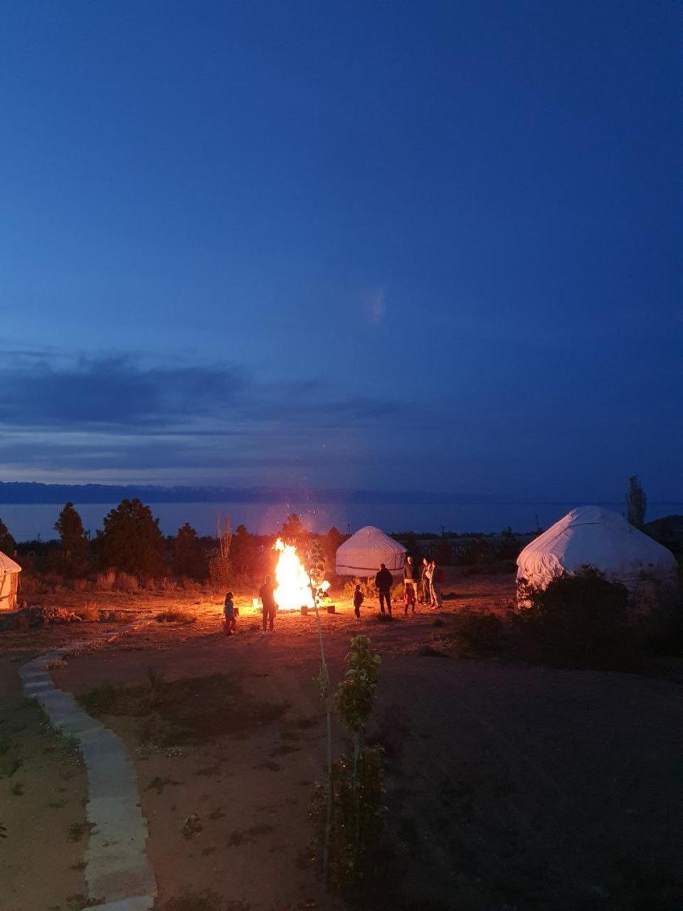 Agat Yurt Camp Bed and Breakfast Kaji-Say Buitenkant foto